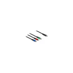 Delock USB Ladekabel 3 in 1 USB Type-CTM zu LightningTM Micro USB USB Type-CTM 30 cm