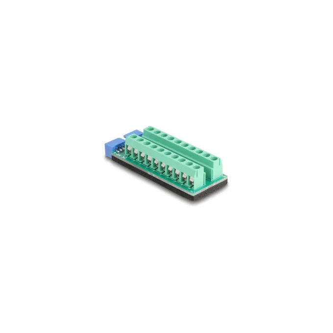 Delock USB Pfostenstecker zu Terminalblock Adapter 20 Pin — image 2