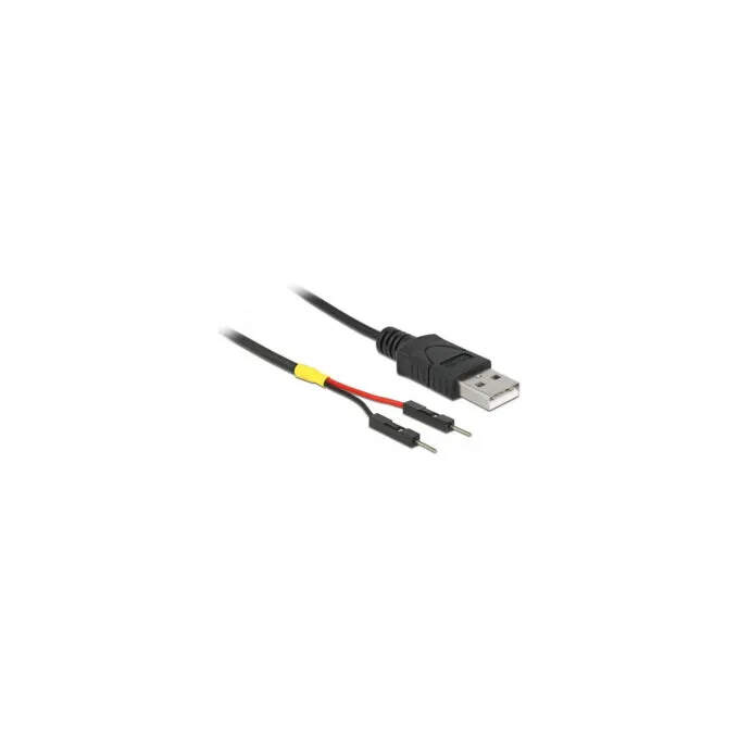 Delock USB Stromkabel Typ-A auf 2 x Pfostenstecker einzeln Strom 30 cm — image 2