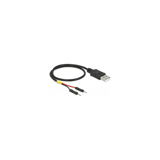 Delock USB Stromkabel Typ-A auf 2 x Pfostenstecker einzeln Strom 30 cm — image 1