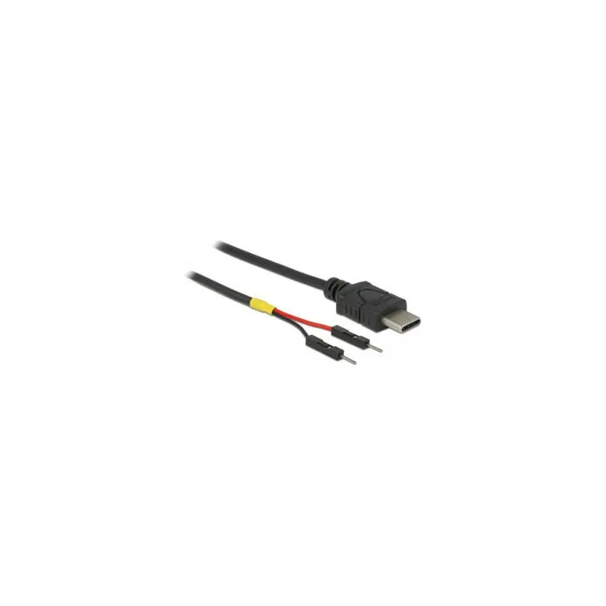 Delock USB Stromkabel Typ-C auf 2 x Pfostenstecker einzeln Strom 10 cm — image 2