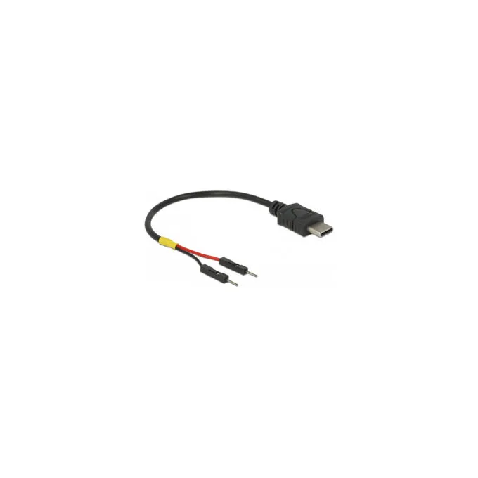Delock USB Stromkabel Typ-C auf 2 x Pfostenstecker einzeln Strom 10 cm — image 1