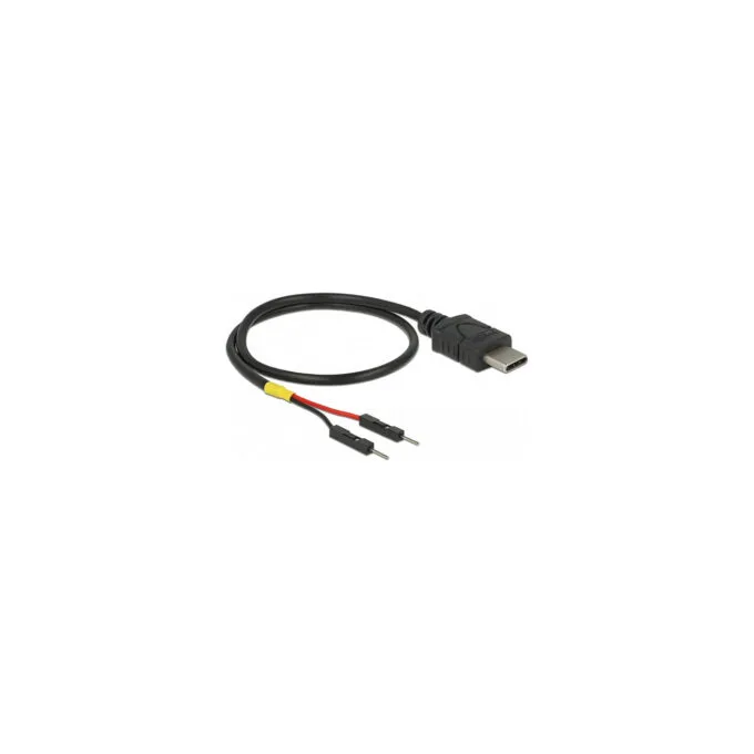 Delock USB Stromkabel Typ-C auf 2 x Pfostenstecker einzeln Strom 30 cm — image 1