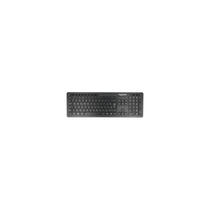 Delock USB Tastatur 2.4 GHz kabellos schwarz - Lautlos — image 1