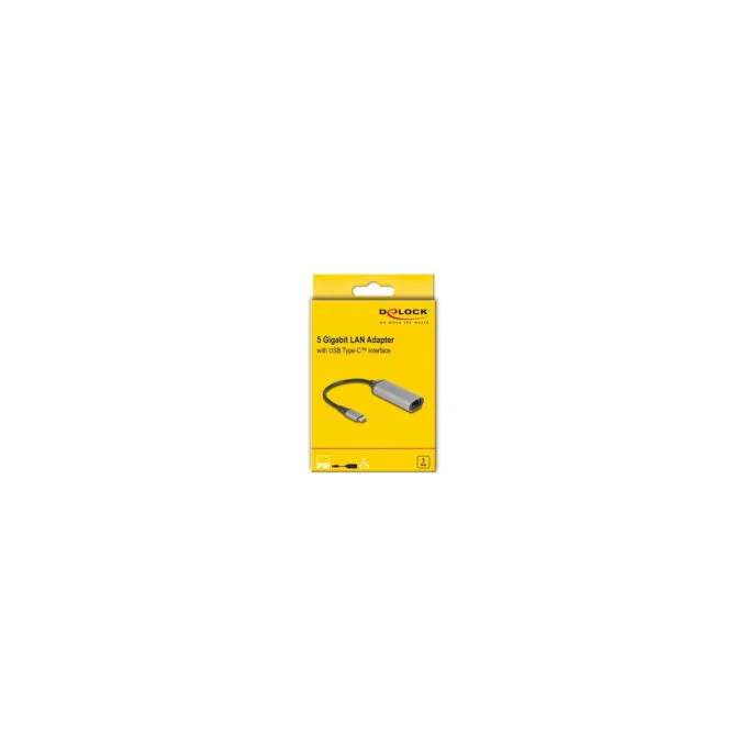 DELOCK USB Type-C Adapter zu 5 Gigabit LAN — image 2