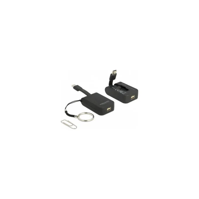 Delock USB Type-CTM Adapter zu mini DisplayPort (DP Alt Mode) 4K 60 Hz - Schlüsselanhänger — image 2