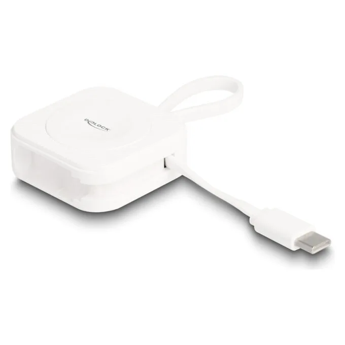 Delock USB Type-CTM Ladepad für Apple Watch weiß magnetisch — image 2