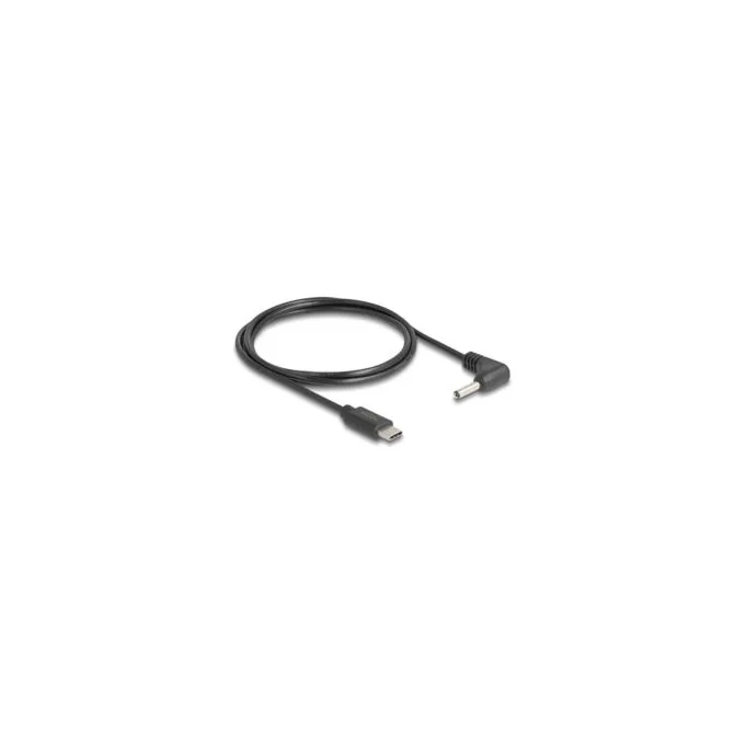Delock USB Type-CTM Stromkabel zu DC 3.5 x 1.35 mm Stecker gewinkelt 1.5 m — image 2