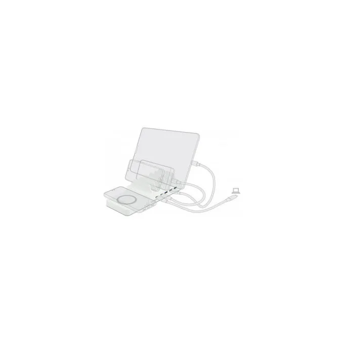 Delock USB und kabelloses Ladegerät 2 x USB Type-CTM PD + 3 x USB Typ-A mit 110 W — image 4