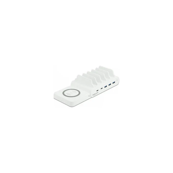Delock USB und kabelloses Ladegerät 2 x USB Type-CTM PD + 3 x USB Typ-A mit 110 W — image 1