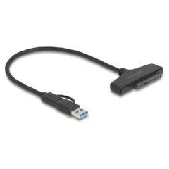 DeLock USB zu SATA 6 Gb s Konverter mit USB Type-CTM oder USB Typ-A Anschluss