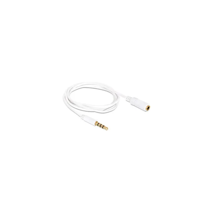 Delock Verlängerungskabel Audio Klinke 3.5 mm Stecker Buchse 4 Pin 0.5 m — image 2
