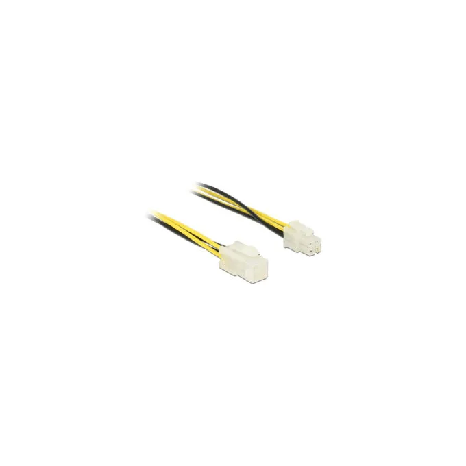 Delock Verlängerungskabel P4 4 Pin Stecker to P4 4 Pin Buchse 30 cm — image 1