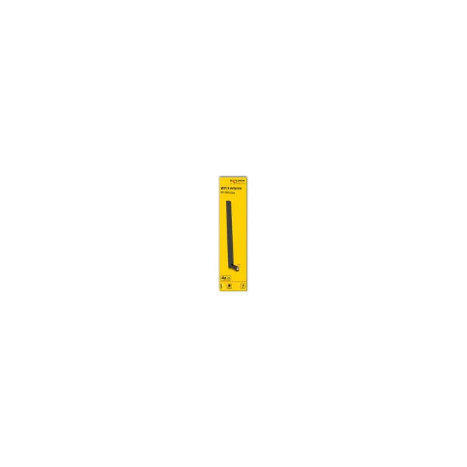 Delock WiFi 6 Antenne RP-SMA Stecker 3 - 6 dBi omnidirektional mit Kippgelenk schwarz — image 3