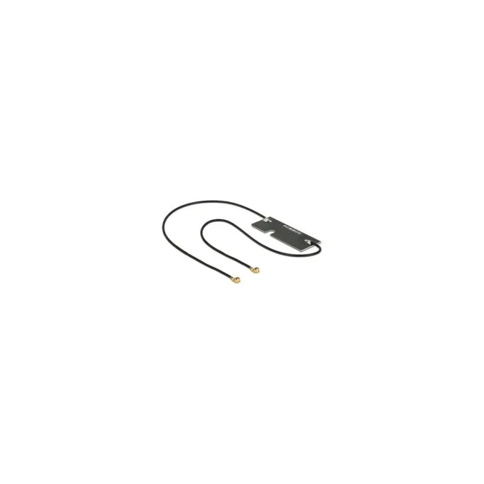 Delock WLAN 802.11 ac a h b g n Doppelantenne 2 x I-PEX Inc.. MHF® I Stecker 3 - 5 dBi 1.13 2 x 15 cm PCB intern Kleb... — image 1