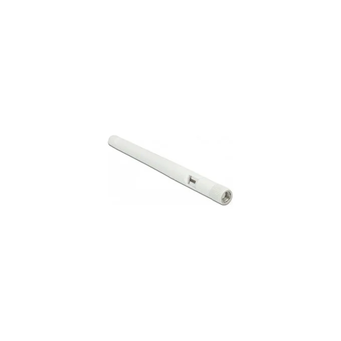 Delock WLAN 802.11 b g n Antenne RP-SMA Stecker 2 dBi omnidirektional mit Kippgelenk weiß — image 2