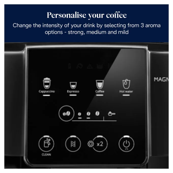 DeLonghi Magnifica Start Milk ECAM220.60.B – Fully Automatic Espresso Machine, 15 Bar, 1450W, Conical Grinder, 1.8L Tank, Black — image 5