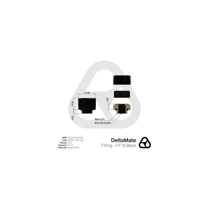 DeltaMate Fitting HT16, Verbindung — image 3