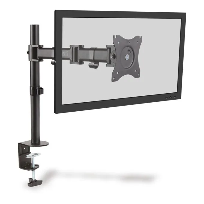 Desk Monitor Mount for 1 Monitor up to 69 cm (27 inch) - DA-90361 - Black, Desk Clamp — image 2