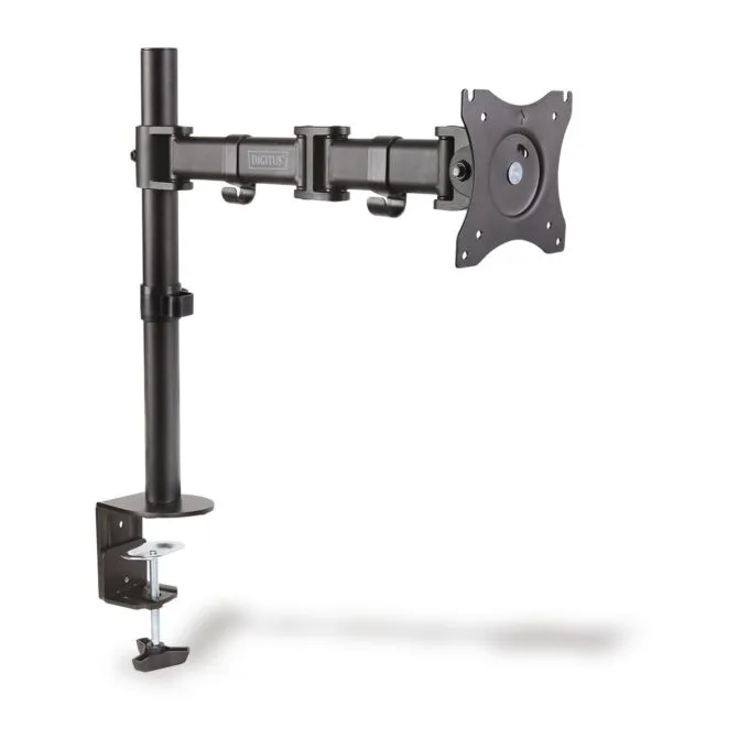 Desk Monitor Mount for 1 Monitor up to 69 cm (27 inch) - DA-90361 - Black, Desk Clamp — image 1