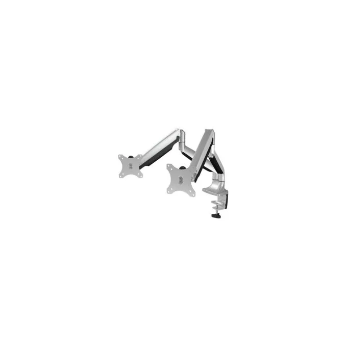 Desk Mount for 2 Monitors up to 81 cm (32 inch) 9 kg per arm - IB-MS504-T - Dual Arm Desk Clamp — image 1