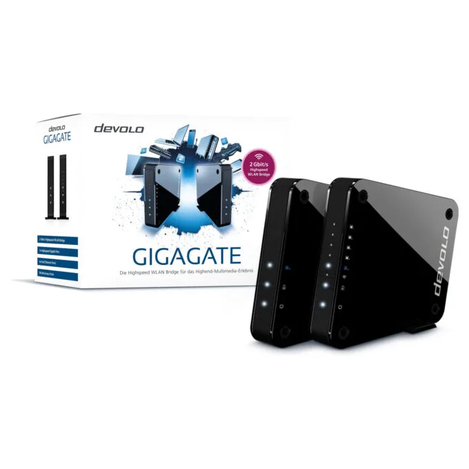 Devolo GigaGate Starterkit 2er Set High Speed WLAN Bridge Repeater. max. 2000 MB — image 4