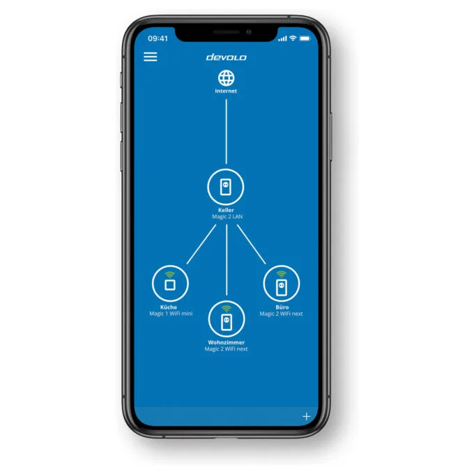 devolo Magic 2 WiFi next Powerline Starter Kit 1x devolo Magic 2 WiFi next Adapter. 1x devolo Magic 2 LAN Adapter — image 3