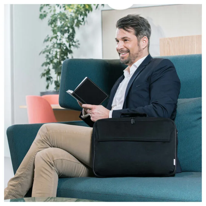 Dicota Laptop Tasche BASE XX Clamshell bis 35.8cm 14.1' Schwarz — image 7