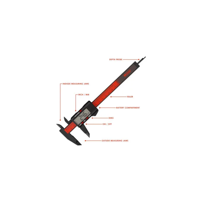 Digital caliper TG Caliper, measuring device — image 2