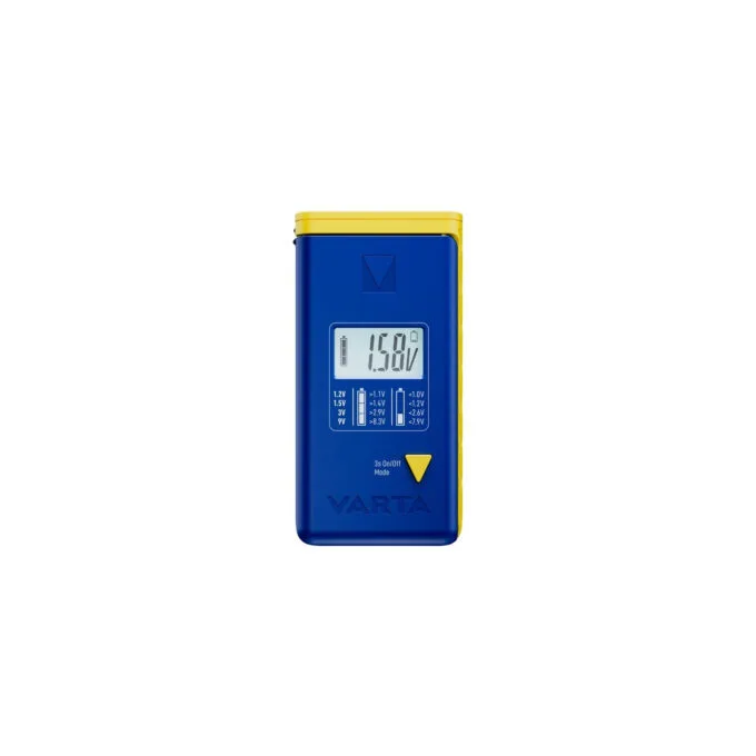 Digital LCD battery tester AA AAA C D E, meter — image 1