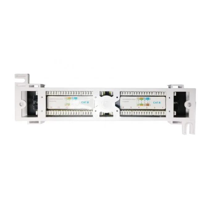 DigitMX NETPRO - NP-CPP12C6W - 12 Port CAT6 Wall Patch Panel — image 2