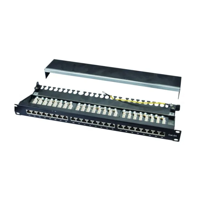 DigitMX NETPRO - NP-CPP24CFTP - 24Port CAT6 FTP Patch Panel — image 1