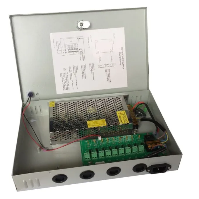 DigitMX Power Supply - DMX-PSU1210M - 12V 10A metal — image 1