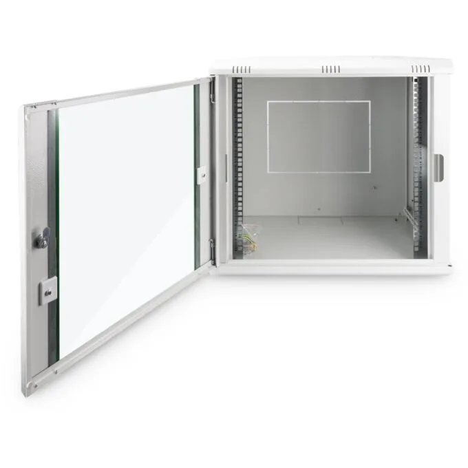 Digitus 19'' 12U Wall-mount Rack Enclosure - 638.40x600x450mm - Grey — image 5