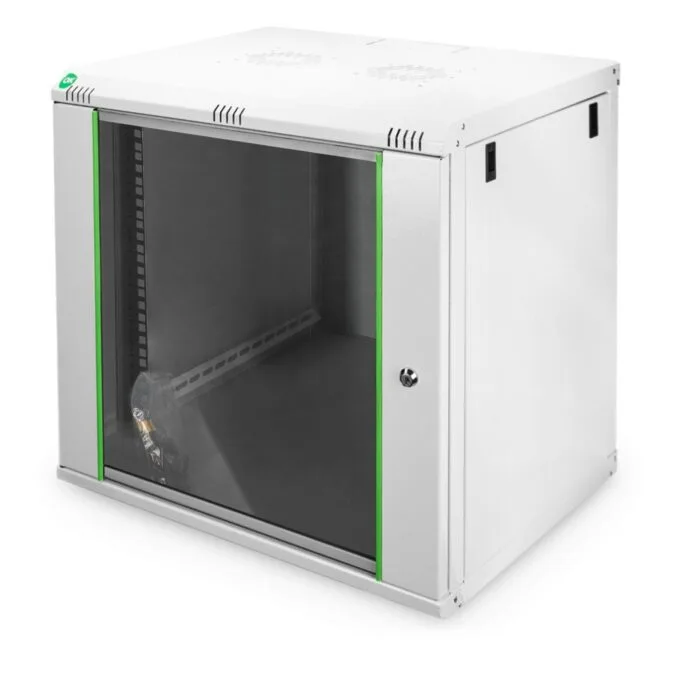 Digitus 19'' 12U Wall-mount Rack Enclosure - 638.40x600x450mm - Grey — image 1