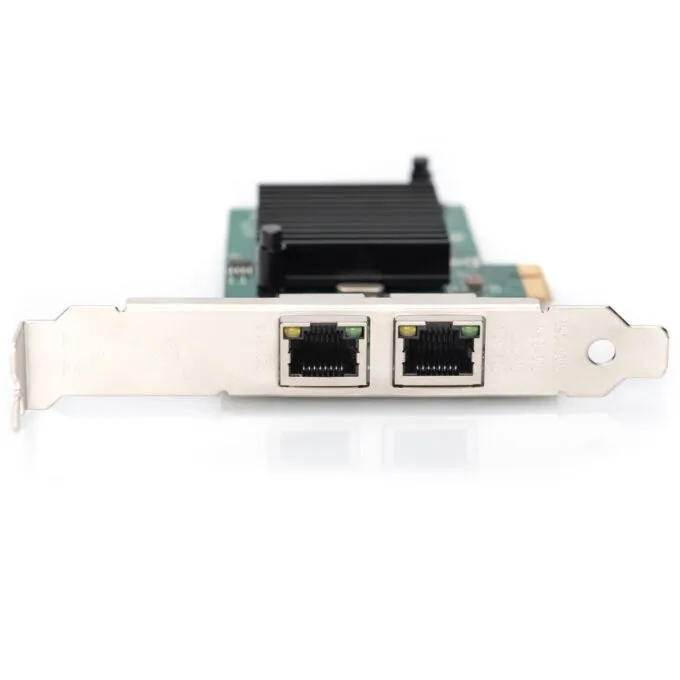 Digitus 2-Port Gigabit Ethernet PCIe Card - Intel 82575EB, Internal, 2x RJ-45, 1 Gbps — image 2