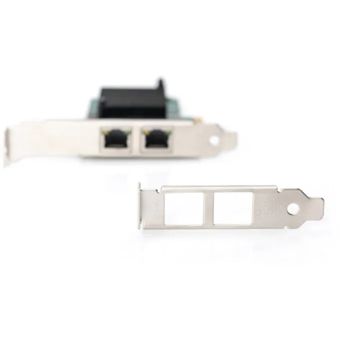Digitus 2-Port Gigabit Ethernet PCIe Card - Intel 82575EB, Internal, 2x RJ-45, 1 Gbps — image 3