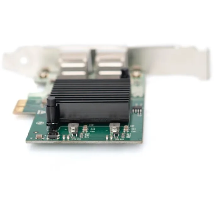 Digitus 2-Port Gigabit Ethernet PCIe Card - Intel 82575EB, Internal, 2x RJ-45, 1 Gbps — image 5