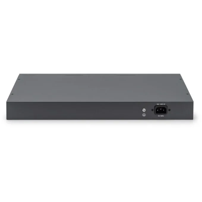 Digitus 24-Port Gigabit Managed Switch with 4 SFP+ Uplinks - 19-inch Rack Mount - Black, L3 Capable — image 3