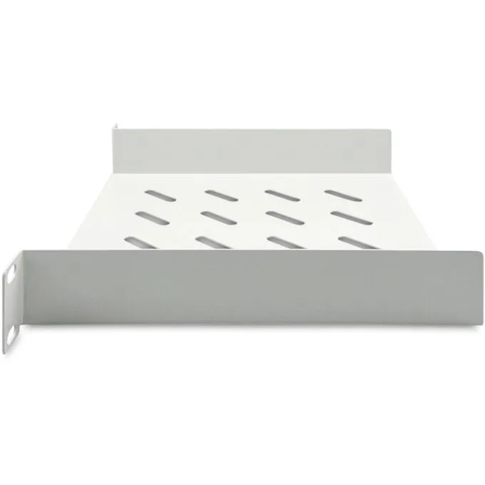 DIGITUS 254 mm depth 1U rack shelf - Grey RAL7035 — image 4
