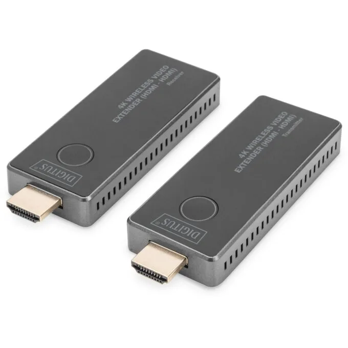 DIGITUS 4K Wireless HDMI Extender Set - (4K, Wireless) - 30 m Range — image 1