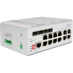 Digitus 8+4P Industrial Gigabit PoE Switch L2 Managed -
