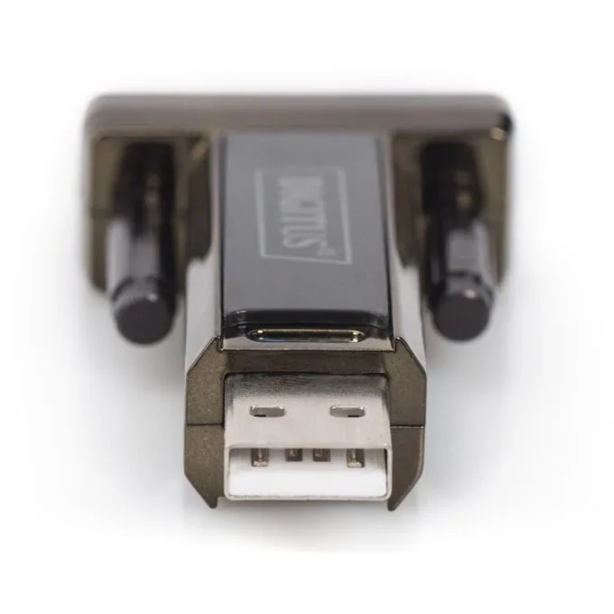DIGITUS Adapter USB2.0 A - to seriell D-Sub9 St St + 0.8m Kab retail - Black — image 3