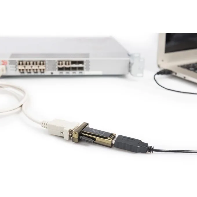 DIGITUS Adapter USB2.0 A - to seriell D-Sub9 St St + 0.8m Kab retail - Black — image 6