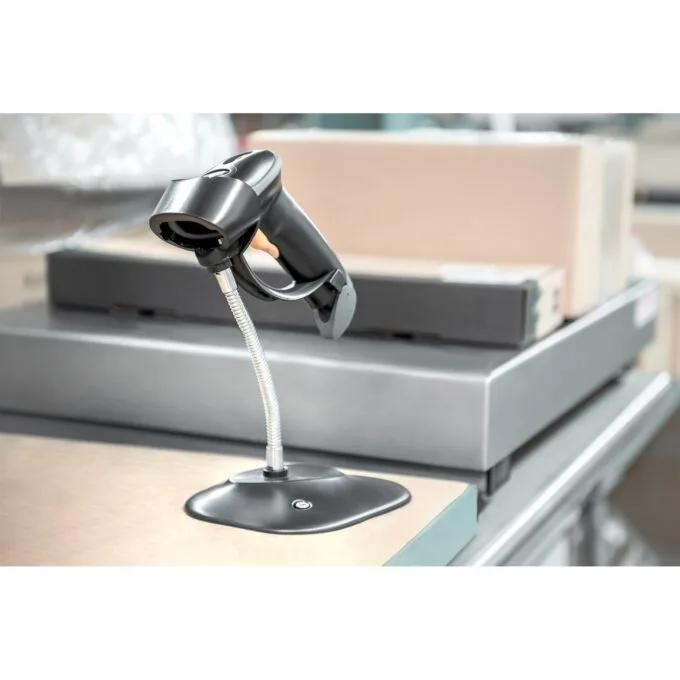 DIGITUS Barcode Handscanner 1D 2D Bluetooth QR-Code grau - Characteristics — image 2