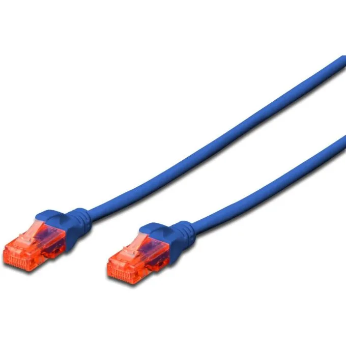 DIGITUS CAT 6 U/UTP Patch Cable - LSZH - 0.25 m - Blue — image 2