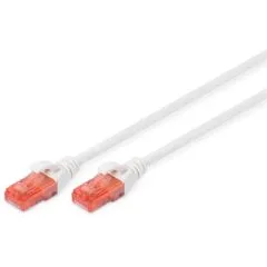 DIGITUS CAT 6 U/UTP Patch Cable LSZH - 0.25 m - White