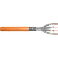 DIGITUS CAT.7 S-FTP Installation Cable - 250 m - 1200 MHz, Shielded, Solid Copper