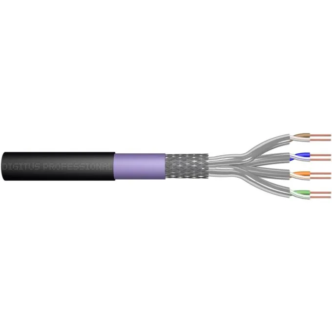 DIGITUS CAT.7 S/FTP Shielded Underground Cable - Gray - 100 m — image 1