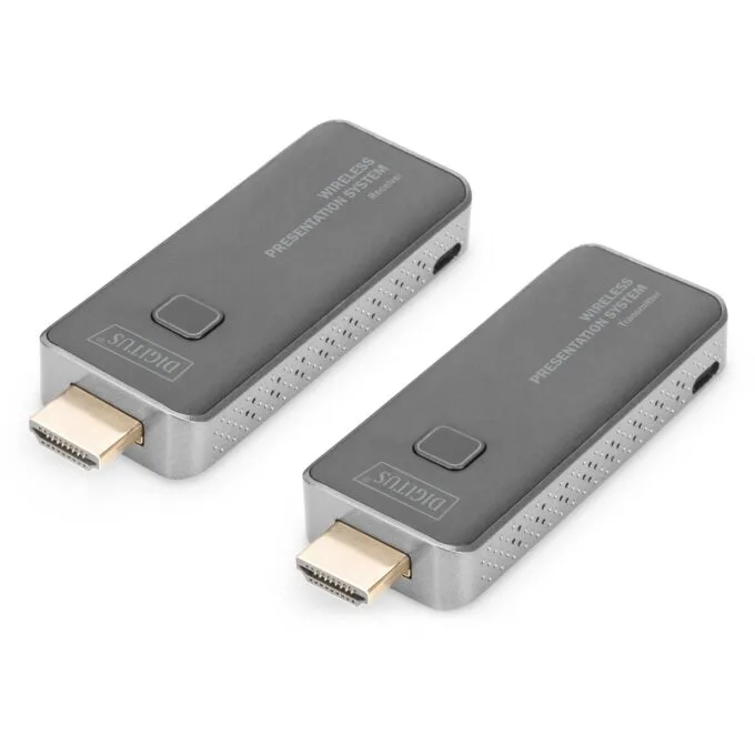 Digitus Click & Present Mini - Wireless Presentation System - Black, 1920x1080, 50 m — image 1